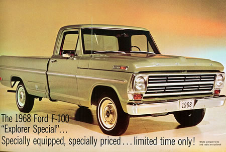 Camionetas ford pick up 1967