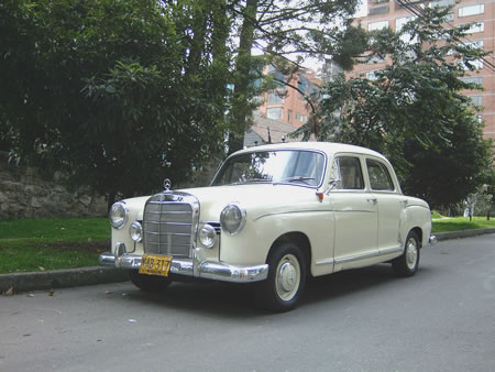 Carros y Clasicos - Mercedes Benz (W120) 180 1961