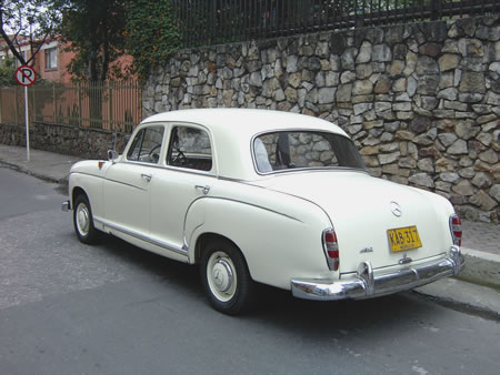 Carros y Clasicos - Mercedes Benz (W120) 180 1961