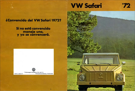 volkswagen safari asientos