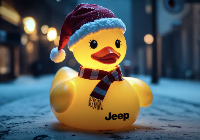 ¡Celebra la aventura de la Navidad con #PatoPatoJeep!