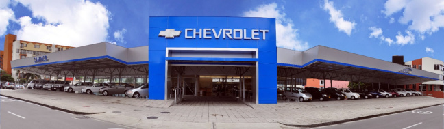 Caminos nuevo concesionario Chevrolet en Manizales