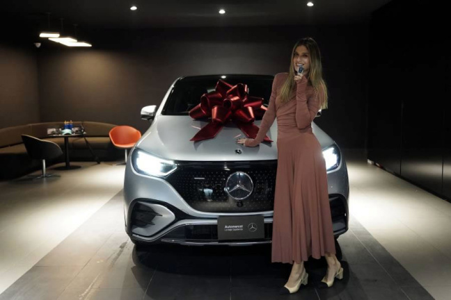 Laura Tobón nueva embajadora de Automercol Mercedes-Benz