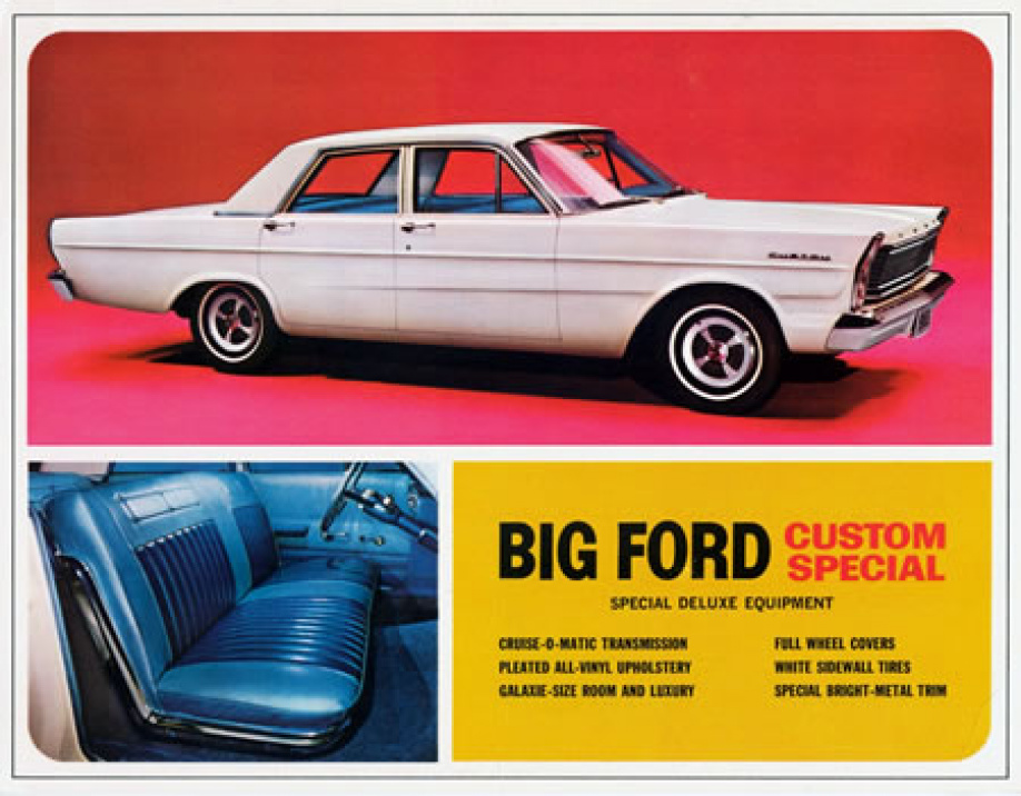 Carros y Clasicos - Ford Custom, Galaxie y LTD (1965 – 1968)