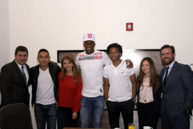 Yerry Mina, nuevo embajador de Fiat en Colombia