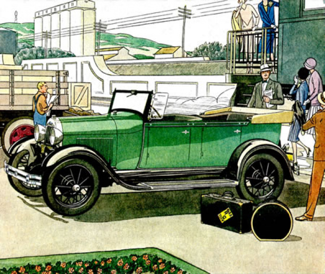 Publicidad Ford A (1928-1931)