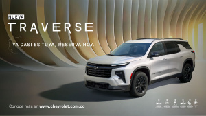 La nueva Chevrolet Traverse ya está disponible para reserva en Colombia