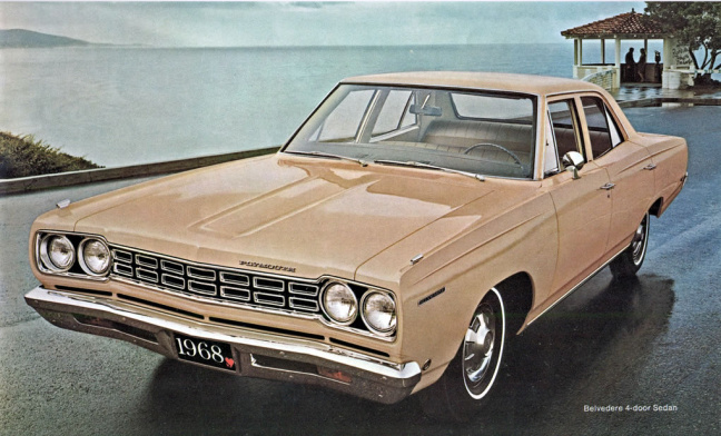 Plymouth Belvedere 1968: el taxi por excelencia