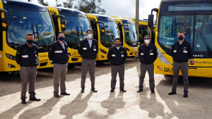 Volkswagen entregó 139 buses para el SITP de la localidad de Suba
