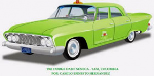 Taxis de Bogotá y Colombia (1940-1970)