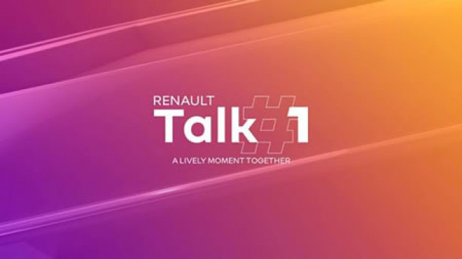 Renault Talk, un nuevo formato de evento 100% digital y 100% Renault