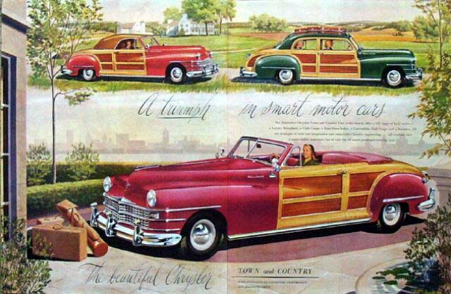 Publicidad Chrysler 1946-1948