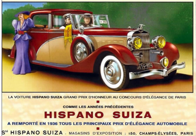 Hispano-Suiza: el Rolls-Royce español