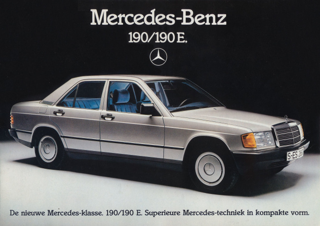 Mercedes-Benz 190E (W201)  elegancia compacta y deportiva (1982-1993)