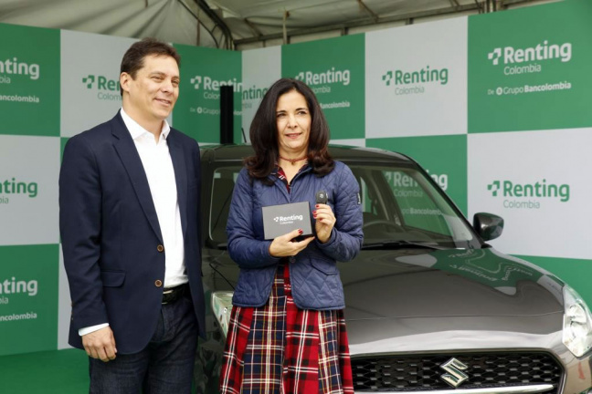 Renting Colombia entregó su carro 40.000 en Bogotá