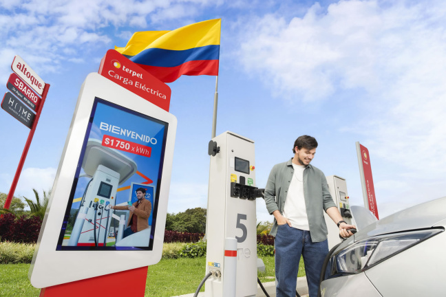 Terpel pone en operación el cargador ultrarrápido más potente del país, reduciendo los tiempos de carga hasta en un 50 %