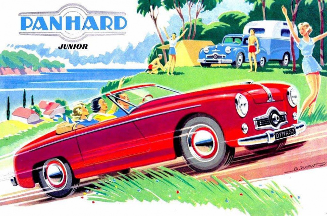Panhard-Levassor: pionero del automóvil (1946-1967) Tercera Parte
