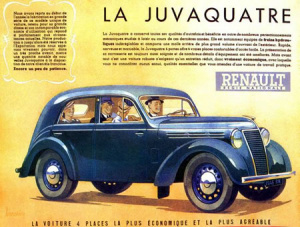 Renault Juvaquatre 1937-1960