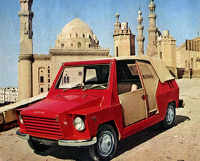 Ramsés el automóvil egipcio