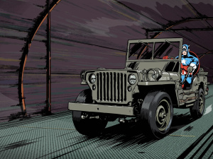 Jeep® y el Capitán América de Marvel