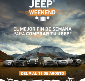 Llega el Jeep® Weekend con ofertas únicas
