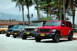 Jeep celebra su historia en el Eje Cafetero colombiano 85 años y 8 países