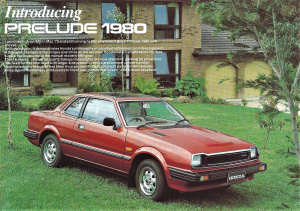 Honda Prelude (1978-1982): Un deportivo compacto
