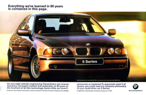 Publicidad Retro BMW (quinta parte)
