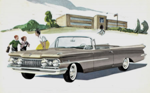 Oldsmobile 1959: el ‘Linear Look’