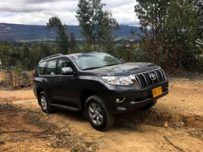 Prueba Toyota Prado 2018