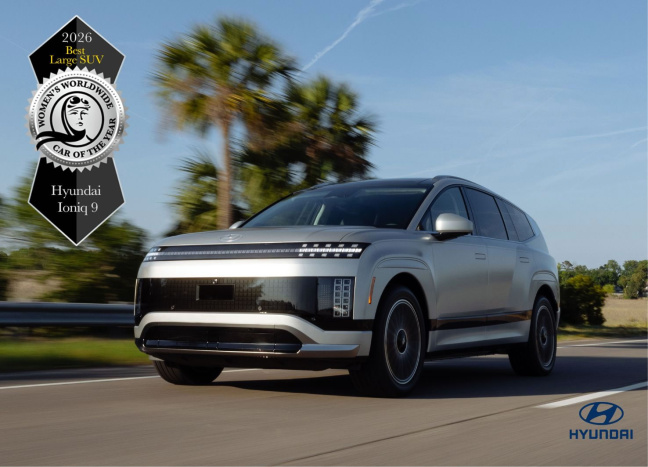 Hyundai IONIQ 9 elegido como mejor SUV grande del mundo