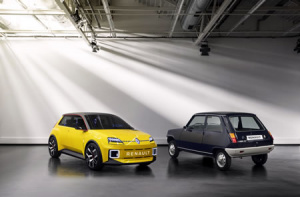 Renault 5 prototipo se encuentra con su antepasado en el Salón de Munich