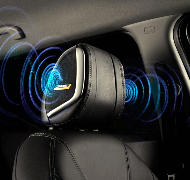 Nissan Kicks  con el sonido envolvente del sistema BOSE