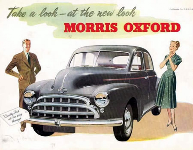 Morris Minor y Oxford 1948 - 1954