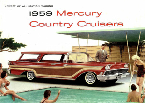 Mercury Colony Park 1958