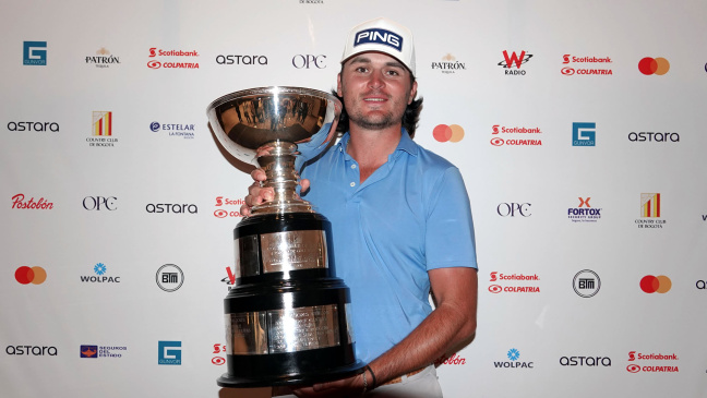 Kevin Velo campeón del Astara Golf Championship presentado por Mastercard en Bogotá