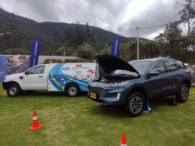 Automotores Comagro concesionario Ford presenta su primer Taller Móvil en el país